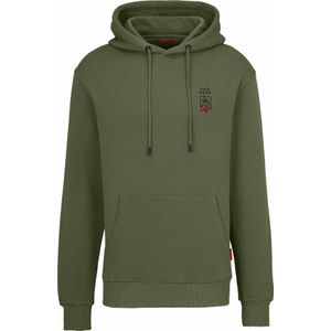 Van Deer - Essential Hoodie Khaki voor Heren - Maat L - Kaki
