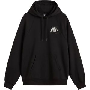 Vans - MTE Crestline Logo Pullover - Sweatshirt - Zwart - Heren - Katoen