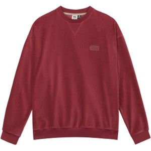 Picture Organic Clothing - Dames sweatshirts en fleeces - Laikko Crew Rhubarbe voor Dames - Maat M - Rood
