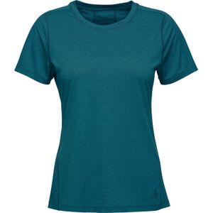 Black Diamond - Dames wandel- en bergkleding - W Lightwire SS Tech Tee Dark Caribbean voor Dames - Maat M - Blauw