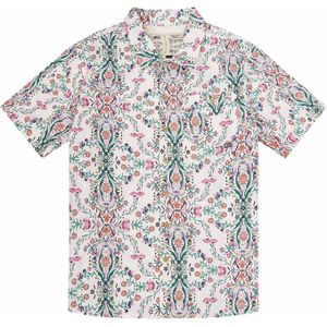 Picture Organic Clothing - Blouses - Mataikona SS Shirt Morocco Print voor Heren van Katoen - Maat M - Roze
