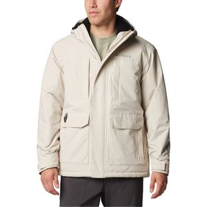 Columbia - Jassen - Landroamerâ„¢ Sherpa Lined Jacket Dark Stone voor Heren - Maat L - Beige