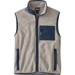 Patagonia - Sweatshirts en fleeces - M's Synch Bodywarmer Oatmeal Heather voor Heren - Maat XL - Grijs