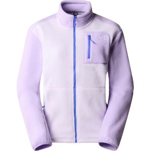 The North Face - Dames sweatshirts en fleeces - W Yumiori Full Zip Icy Lilac/Lite Lilac voor Dames - Maat S - Paars