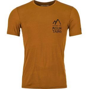 Ortovox - Wandel- en bergsportkleding - 120 Cool Tec Mtn Duo T-shirt M Sly Fox voor Heren - Maat S - Oranje