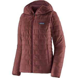 Patagonia - Nano Puff Hoody - Damesjas - Dark Ruby - Gerecycled Polyester