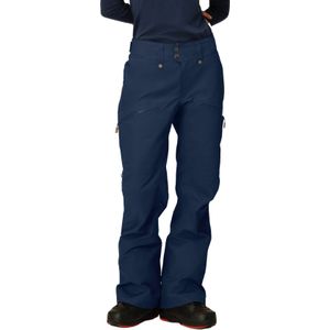 Norrona - Dames skibroeken - Tamok Gore-Tex Pants W'S Indigo Night voor Dames - Maat XS - Marine blauw