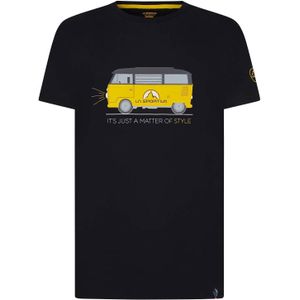 La Sportiva - Klimkleding - Men's Van T-Shirt 2.0 Black voor Heren - Maat M - Zwart