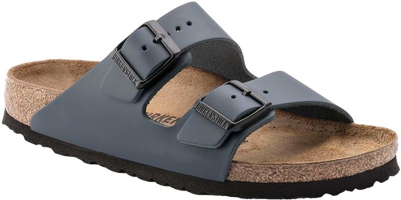 Birkenstock - Sandalen en slippers - Arizona M Natural Leather Blue voor Heren - Maat 43 - Blauw