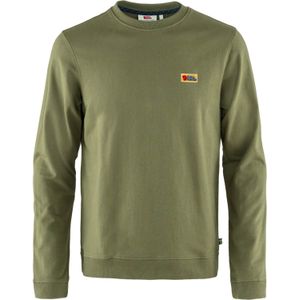 Fjall Raven - Sweatshirts en fleeces - Vardag Sweater M Green voor Heren van Katoen - Maat L - Groen