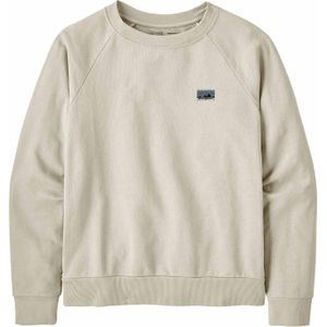 Patagonia - Dames sweatshirts en fleeces - W's Regenerative Organic Certified Cotton Essential Top Wool White voor Dames van Katoen - Maat S - Wit