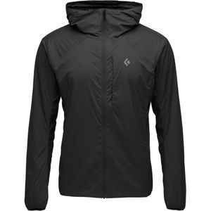Black Diamond - Wandel- en bergsportkleding - M Alpine Start Insulated Hoody Black voor Heren van Nylon - Maat S - Zwart