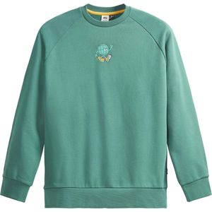 Picture Organic Clothing - Sweatshirts en fleeces - Tread Crew Bayberry voor Heren van Katoen - Maat L - Groen