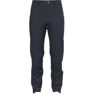 Odlo - Wandel- en bergsportkleding - Pants Regular Length Ascent Warm India Ink voor Heren - Maat 48 FR - Grijs