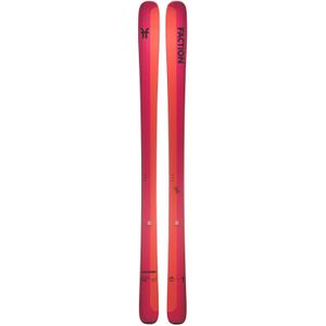 Faction - Ski's - Dancer 1 2024 voor Heren van Hout - Maat 170 cm - Rood