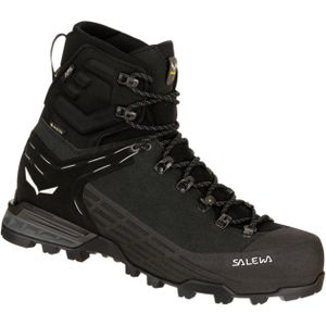 Salewa - Heren wandelschoenen - Ortles Ascent Mid Gtx M Black/Black voor Heren van Nylon - Maat 10 UK - Zwart