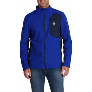 Spyder - Fleeces - Bandit Jacket Electric Blue voor Heren - Maat M - Blauw