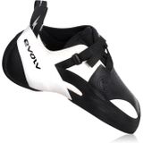 Evolv - Zenist Pro - Klimschoenen - Grijs/Zwart - Asymmetrische Leest, Vegan