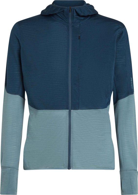 Merino - Realfleece Descender Mix Long Sleeve - Lichtgewicht - Koud Weer - Geborstelde Merinowol