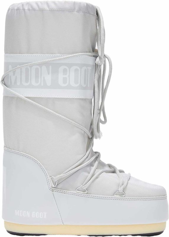 Moonboot - Moon Boot Icon Nylon Glacier Grey voor Unisex - Maat 23-26