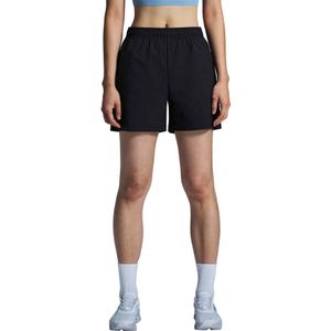 On - Trail / Running dameskleding - 5"" Core Shorts W Black voor Dames - Maat L - Zwart