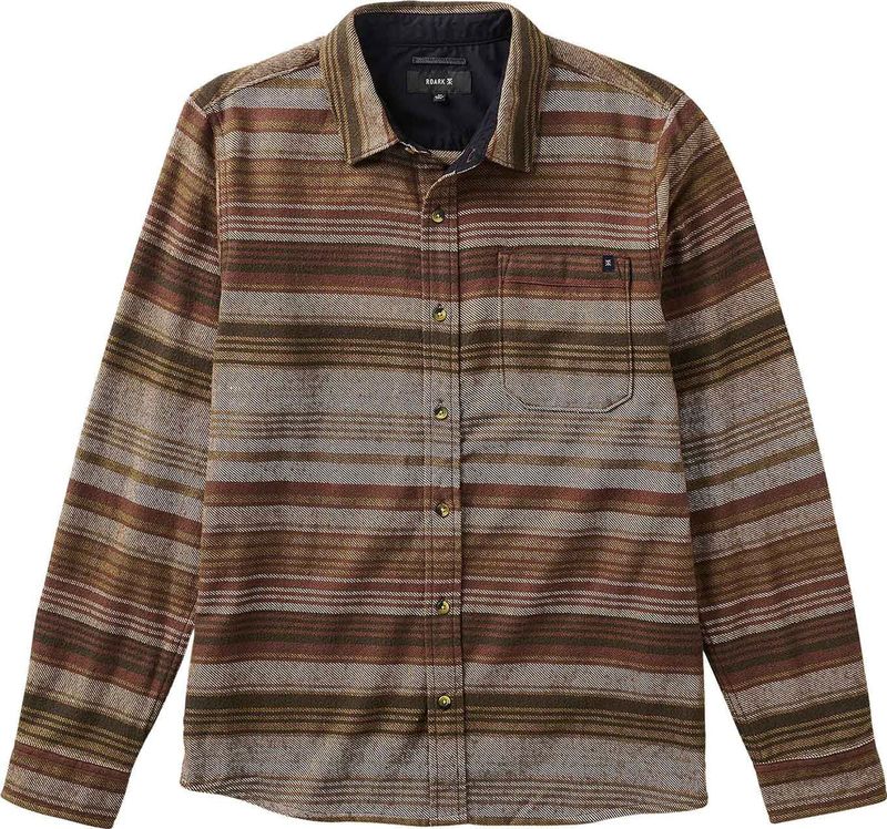 Roark - Crossroads Flannel - Blouse - Rood - Van Katoen