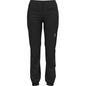 Odlo - Langlaufkleding - Pants Brensholmen Black voor Dames van Softshell - Maat XS - Zwart