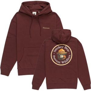 Element - Sweatshirts en fleeces - Sbxe Prevent Hood Decadent Chocolate voor Heren - Maat S - Bordeauxrood