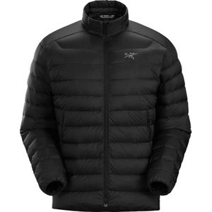 Arc'Teryx - Donsjassen - Cerium Jacket M Black voor Heren van Nylon - Maat L - Zwart