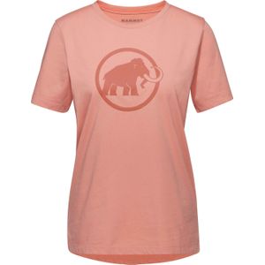 Mammut - Dames wandel- en bergkleding - Mammut Core T-Shirt Women Classic Quartz Dust voor Dames van Gerecycled Polyester - Maat S - Roze