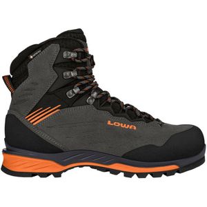 Lowa - Heren wandelschoenen - Cadin II Gtx Mid Anthracite/Flame voor Heren - Maat 7 UK - Grijs