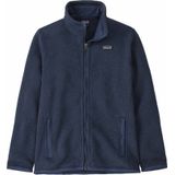 Patagonia - Kinder fleeces / donsjassen - K's Better Sweater Jkt New Navy voor Unisex van Gerecycled Polyester - Kindermaat M - Marine blauw