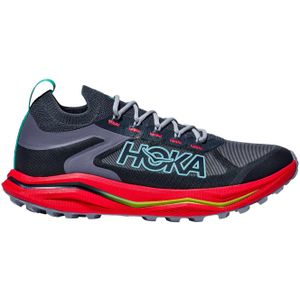 Hoka - Trailschoenen - Zinal 2 M Stormy Skies / Cerise voor Heren - Maat 11,5 US - Zwart