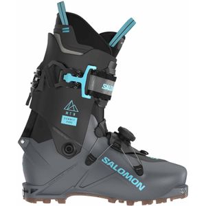 Salomon - Toerski schoenen - Mtn Summit Pure W Anthracite/Black/Angel Blue voor Dames - Maat 26\/26,5 - Blauw