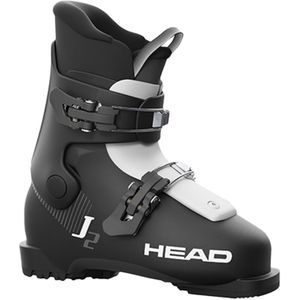 Head - Kinder skischoenen - J2 Black/White voor Unisex - Kindermaat 19.5 - Zwart