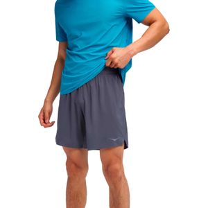 Hoka - Glide 7'' Short 2in1 - Heren Shorts - Grijs