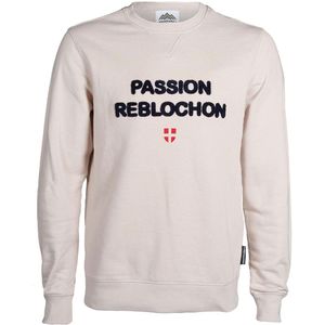 Snowleader - Sweatshirts - Passion Reblochon Crew Beige voor Heren - Maat M