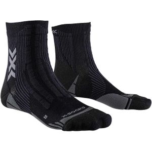 X-Socks - Wandel- en bergsportkleding - Hike Perform Natural Ankle Black Charcoal voor Heren van Katoen - Maat 42-44 - Zwart