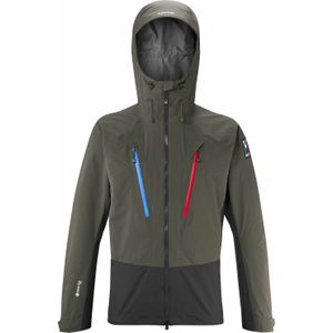 Millet - Wandel- en bergsportkleding - Trilogy V Icon GTX PRO Jacket M Black Deep Jungle voor Heren - Maat XS - Kaki