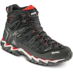 Meindl - Heren wandelschoenen - Lite Hike GTX Noir/Rouge voor Heren - Maat 9 UK - Zwart