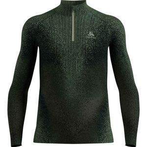 Odlo - Blackcomb Eco - Thermoshirt - Zwart - Turtle Neck - Half Zip