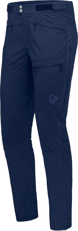 Norrona - Wandel- en bergsportkleding - Femund Flex1 Lightweight Pants M'S Indigo Night Blue voor Heren van Softshell - Maat L - Blauw