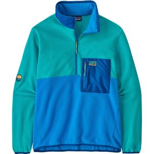 Patagonia - Sweatshirts en fleeces - M's Microdini 1/2 Zip P/O Vessel Blue voor Heren - Maat M - Blauw