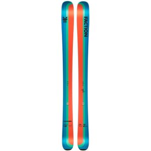 Faction - Ski's - Dancer 2 YTH 2024 voor Unisex van Hout - Kindermaat 128 cm - Oranje