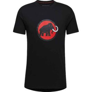 Mammut - T-shirts - Mammut Core T-Shirt Men Classic Black voor Heren van Gerecycled Polyester - Maat M - Zwart