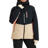 Roxy - Dames ski jassen - Peakside Jacket True Black voor Dames - Maat XS - Zwart