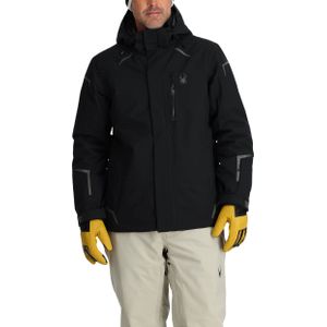 Spyder - Ski jassen - Copper Jacket Black voor Heren - Maat XL - Zwart