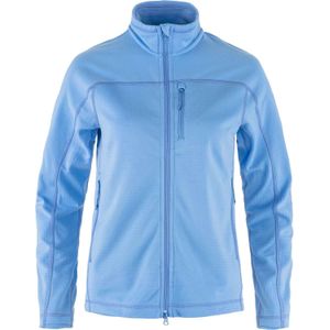 Fjall Raven - Dames wandel- en bergkleding - Abisko Lite Fleece Jacket W Ultramarine voor Dames van Gerecycled Polyester - Maat S - Blauw