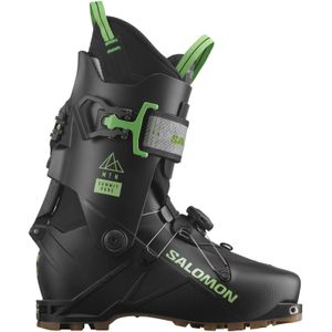 Salomon - Toerski schoenen - Mtn Summit Pure Black/Pastel Neon Green voor Heren - Maat 25\/25,5 - Zwart