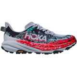 Hoka - Speedgoat 6 - Trail Damesschoenen - Blauw Rood